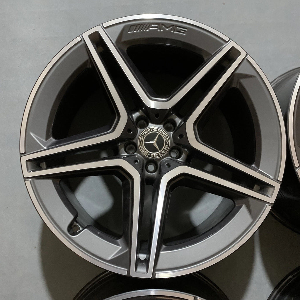 Set of 4 OEM Factory Mercedes Benz 21" GLS450/580 2020-2025 AMG Wheels Rims